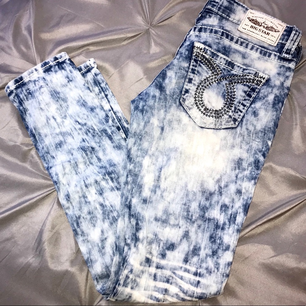 HTF Rare Big Star Skinny Jeans 🔥🔥